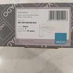 VADO Slim Mono Basin Mixer Tap