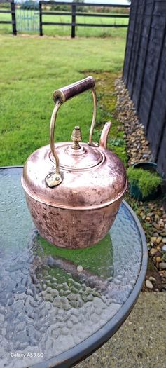 old copper kettle