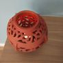 Terracotta candle holder T light Image 3