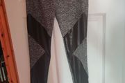 Brand new grey/black leggings size  XL UK14/16 EU42/44 Postage included