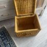 Vintage Wicker Baby Storage Image 2
