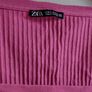 Unworn Pink Square Neck Long Sleeve Top SIZE M Image 4