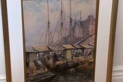 Original watercolour by Carl August Olausson 1909