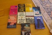 Adult Fiction Books x 9