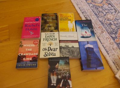 Adult Fiction Books x 9