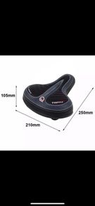 Comfortable Wide Big Bum Bike Bicycle Gel Cruiser Extra Sporty Soft Pad Saddle Seat Suitable For Any Type Of Bike