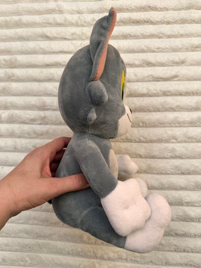 Tom and Jerry Cat approx. 28 cm. Tall Plush Bandai Namco Used Please see photos