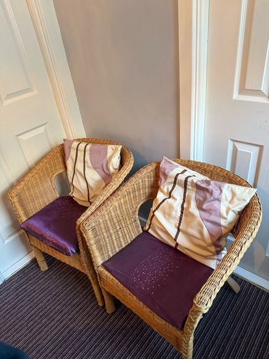 Set of Rattan Chairs