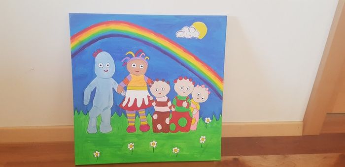 In The Night Garden upsy daisy -Hand painted Picture.