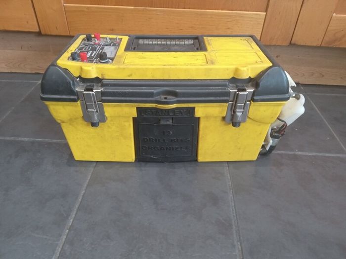 toolbox and tools