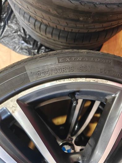 Genuine BMW 19" alloy wheels