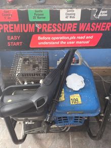 petrol power washer