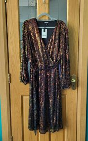 CurveWow multicolour sequin dress, Size 26-28, BNWT
