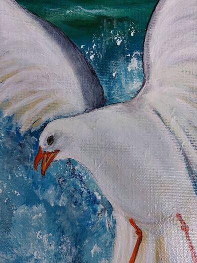 Large Acrylic Painting - Final Price reduction