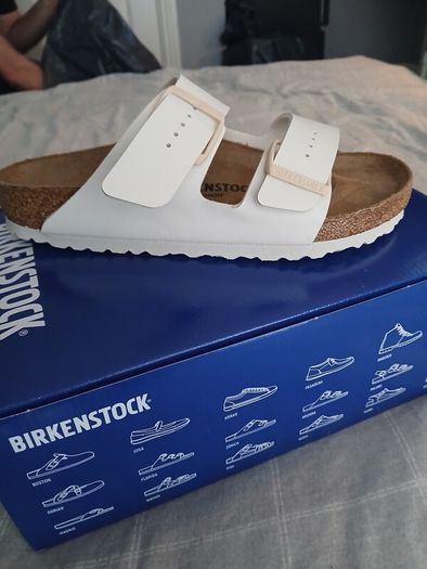 Birkenstock Arizona Sandals Eggshell Brand New 6