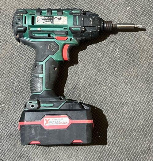 Parkside Impact driver + 4ah battery