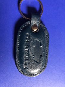 Chevrolet Leather car keyring