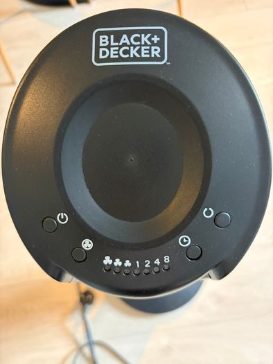 Black+Decker 80cm Tower Fan Black - Remote + Timer
