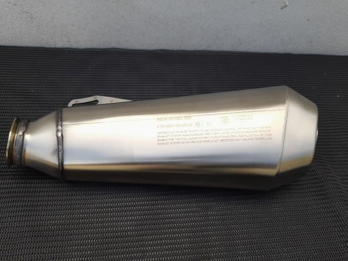 KTM SuperDuke Muffler