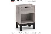 Verona 1-Drawer Bedside Table