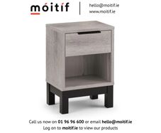Verona 1-Drawer Bedside Table