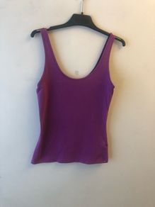 Purple vest top (size 6-8)