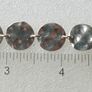 D&F 925 Sterling Silver Hammered Disc Bracelet Image 9