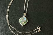 silver necklace