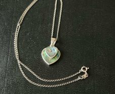 silver necklace
