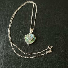 silver necklace