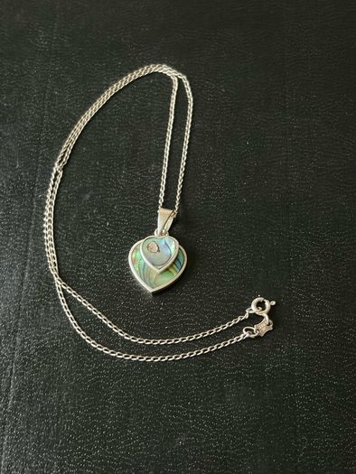 silver necklace