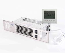 Bidex Diamond 1.9kw Stainless Steel Electric Kitchen Plinth Heater
