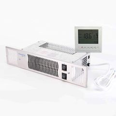 Bidex Diamond 1.9kw Stainless Steel Electric Kitchen Plinth Heater