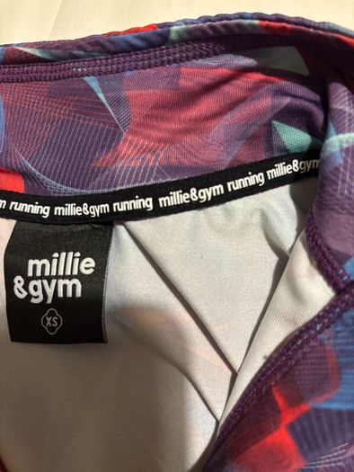Millie and Gym Running / Gym Half Zip Top - Size XS
