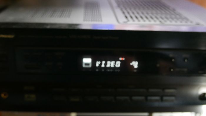 Pioneer Vsx-709rds Audio Video Receiver Tested +remote