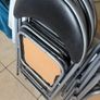 8 foldable chairs Image 7