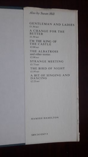 BOOK - In The Springtime of the Year - Susan Hill