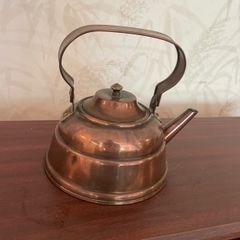 vintage copper kettle