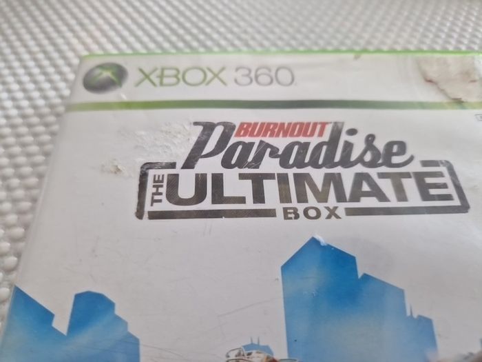 Burnout Paradise Xbox360 Games Original