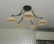 Ceiling light fittings