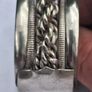 1950's Egyptian Sterling Silver Cuff Braclet(52 grams) Image 8