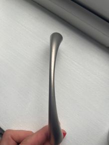 Satin nickel Cabinet / kitchen/ wardrobe handles/ 128mm  centres