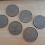 Old Irish penny coins Image 2