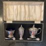 Rare Irish Silver Cruet Set Image 3