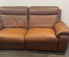 3+2 Seater Leather Sofa( complete set)