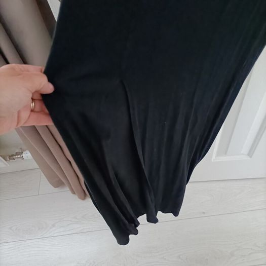 Black maxi dress size 10