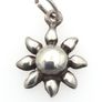 Vintage 925 Sterling Silver Sun Charm Image 3