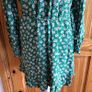 Marks And Spencers Green ditzy floral print dress Size 10 postage included Image 7
