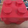Lego storage box with lego Image 4