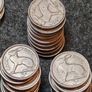 Huge Job Lot 75 Irish Threepence 1942 to 1968 Image 2